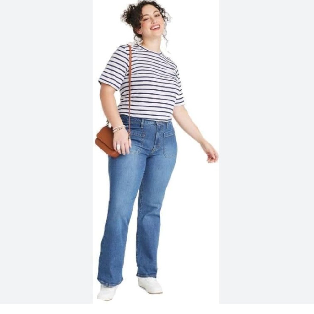 Universal Thread High Rise Flare Jeans 33 - Picture 2 of 5